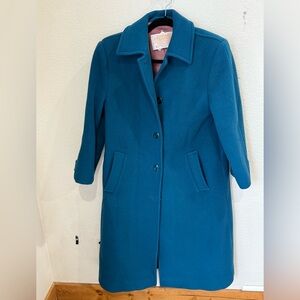 Pendleton teal coat size 6